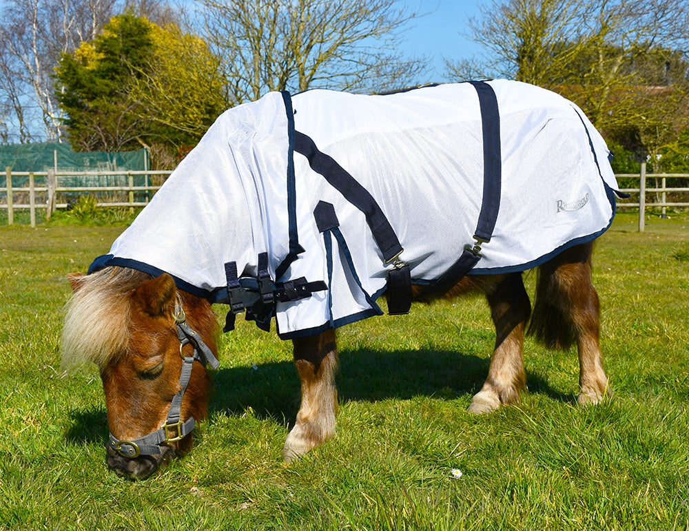 Rhinegold Mini Fly Rug-Includes Detachable Neck Cover