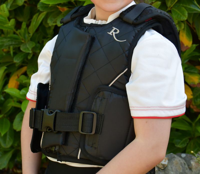 Rhinegold Childrens Prestige Zip Front Body Protector