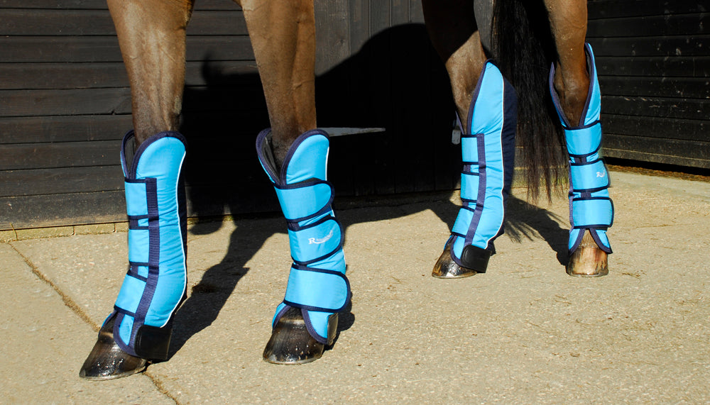 Rhinegold Ripstop Full Length Travel Boots - Set Of 4