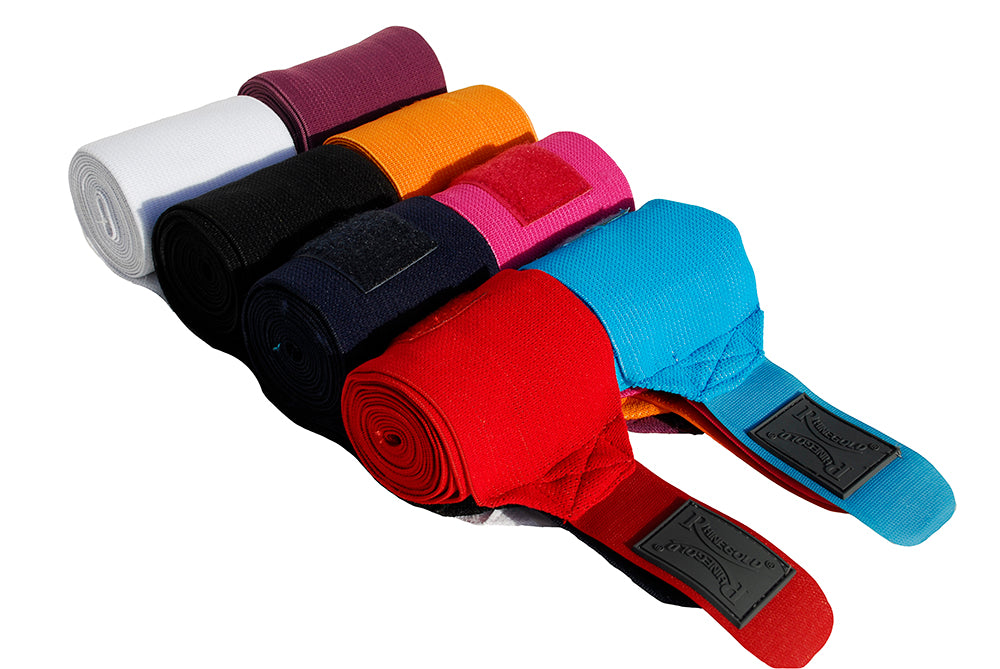 Rhinegold Elasticated Bandages-Set Of 4