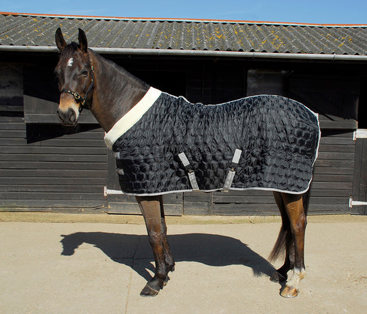 150gsm Rhinegold Detroit Hexagon Stable Quilted Rug