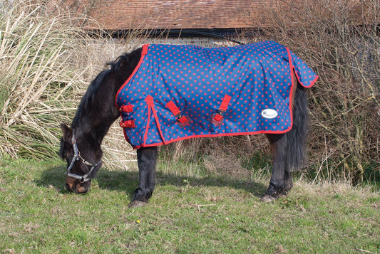 No Fill Rhinegold ‘Dottie Torrent’ Outdoor Rug For Foals/Tiny Ponies 3'6 - 4'3