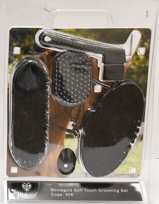 Rhinegold Soft Touch Grooming Brush Blister Pack