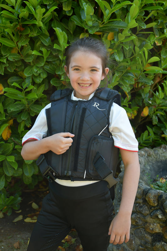 Rhinegold Childrens Prestige Zip Front Body Protector